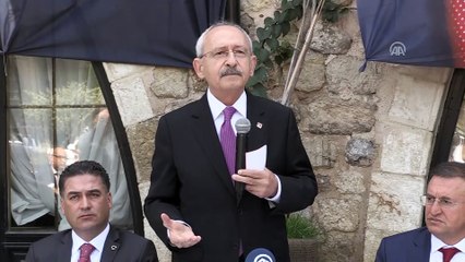 Kılıçdaroğlu: 'Egemen güçlerin bölgeden ellerini çekmesi lazım' - HATAY