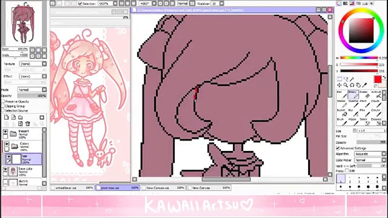 How to do Pixel Art: Chibi (Speed Draw)