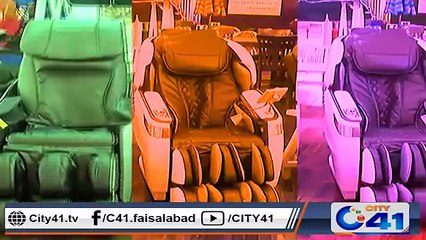 فیصل آباد میں نجی مارکی کینال روڈ پر فرنیچر ایکسپو لوگوں کی توجہ کا مرکز ۔ ۔ ۔