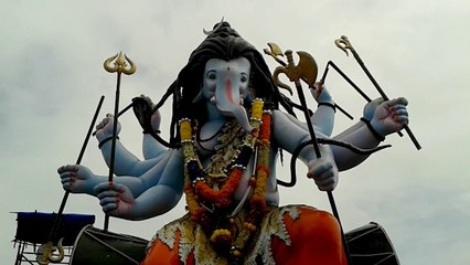 biggest Ganapati visarjan  2014 ( mumbai)