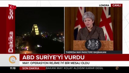 ABD, Suriye'yi vurdu