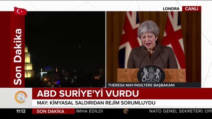 ABD, Suriye'yi vurdu