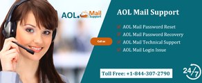 AOL MAIL HELP SUPPORT | 1-844-307-2790