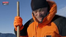 Un présentateur télé pêche un énorme requin du Groenland (vidéo)