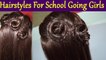 Hairstyle Tutorial: Hairstyles For School Going Girls | Flower Hairstyle | Boldsky