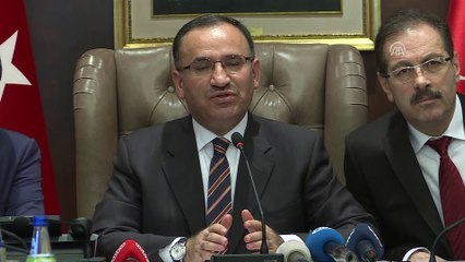 Bozdağ: '(Kılıçdaroğlu'na çağrı) 'Eğer gerçekten ersen er gibi davran, gel cumhurbaşkanı adayı ol'- ANKARA