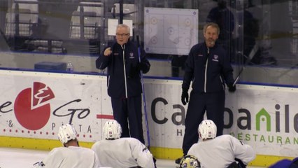 EDF - Prépa CM. Les Bleus s'entrainent à l'Aren'Ice