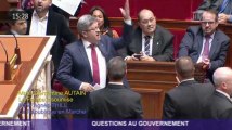 Les Insoumis très très en colère à l'Assemblée à cause de Rugy, le 