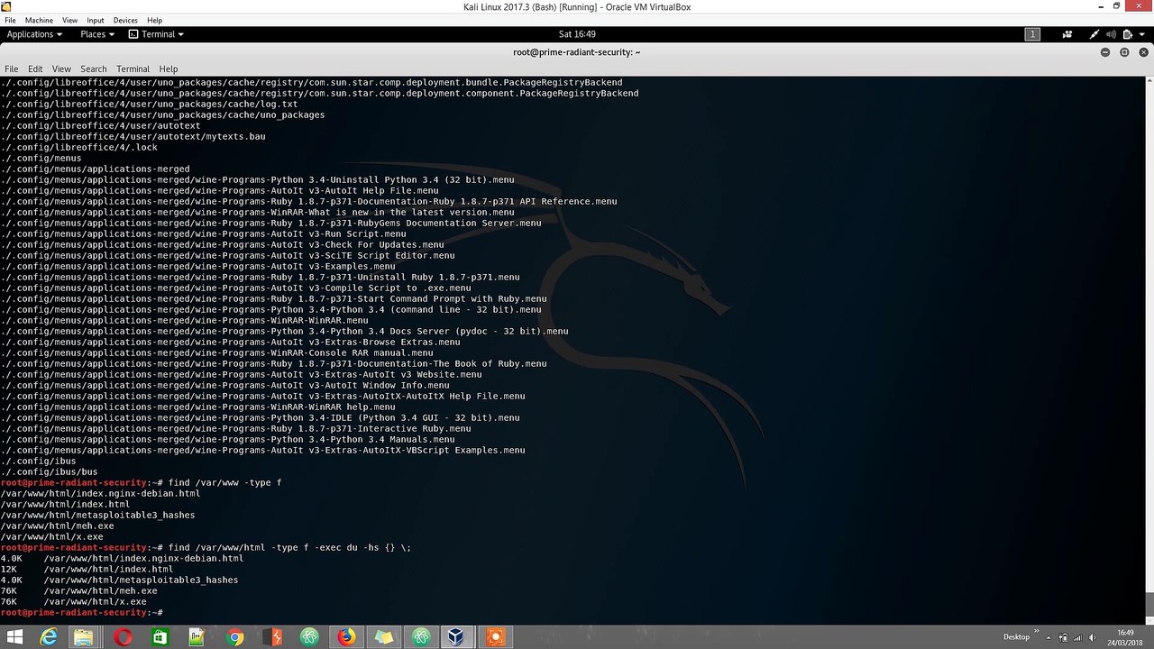 0x10 Finding files in Linux: the find and locate commands