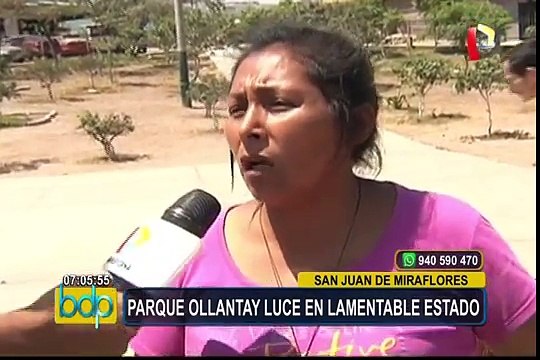 SJM: juegos en mal estado en parque son un peligro para niños