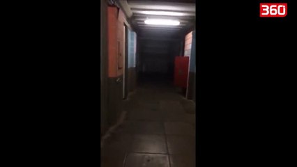 Kapet në kamera fantazma në morgun e policisë (360video)