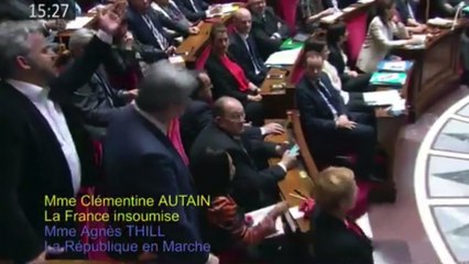 Les députés Insoumis quittent l'hémicycle
