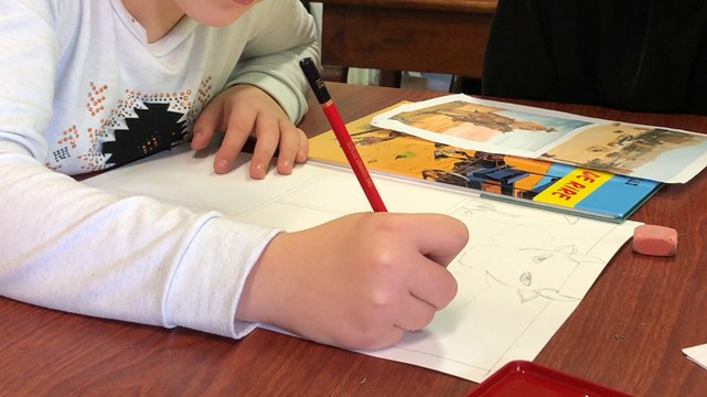 Les élèves de 6A participent au concours de BD Cast’in bulles