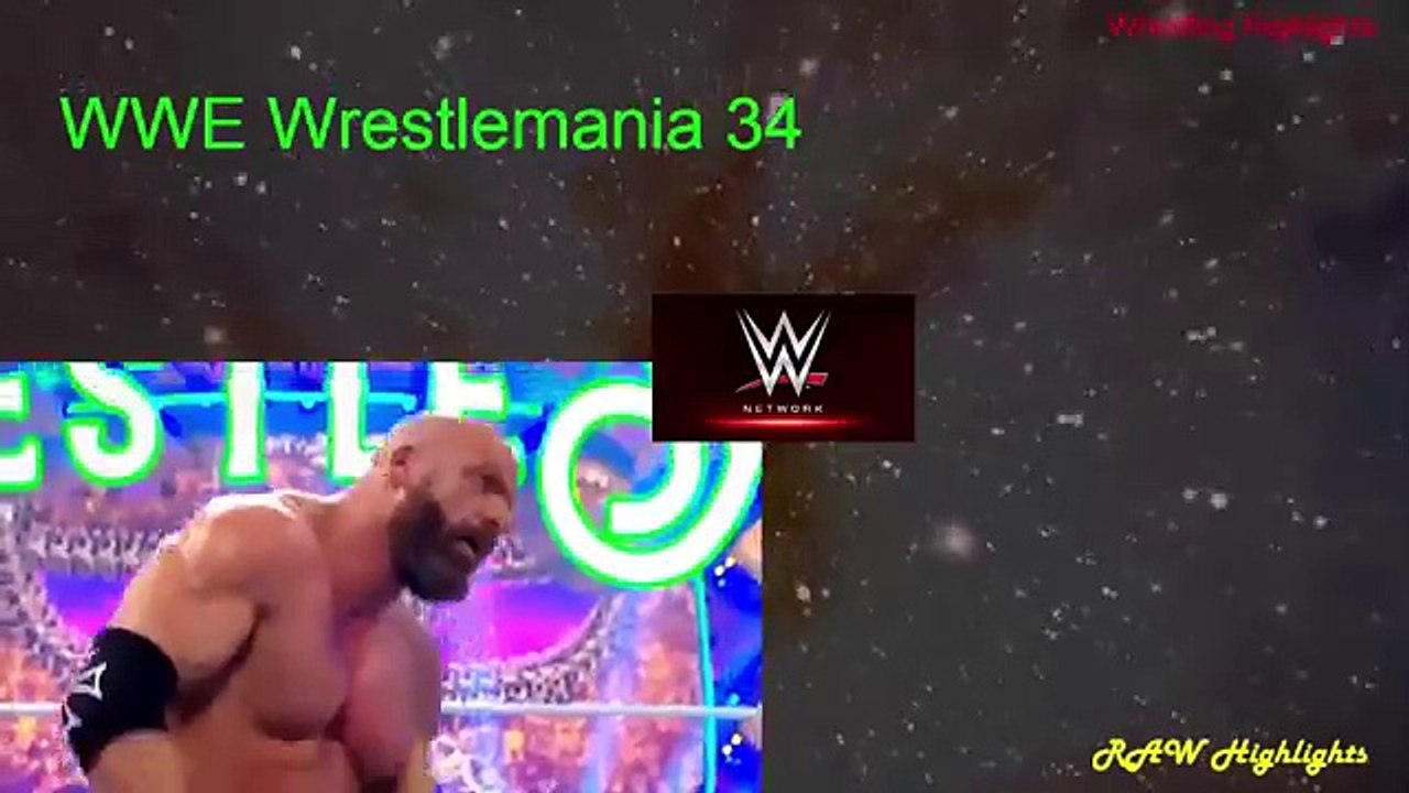 Kurt Angle & Ronda Rousey vs Triple H & Stephanie McMahon Full Match | WWE WrestleMania 34