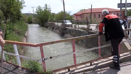 Sulama kanalına düşen genç kayboldu - AKSARAY