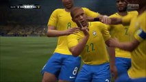 FIFA 17 ROBERTO CARLOS INSANE FREE KICK GOALS COMPILATION