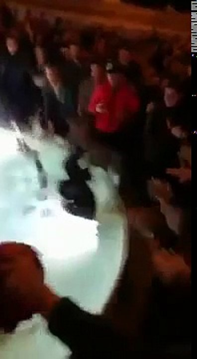 Roma Başkanını Havuza Atan Taraftarlar