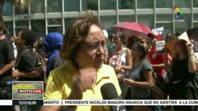 teleSUR noticias. Protestan en Brasil contra recortes a la educación