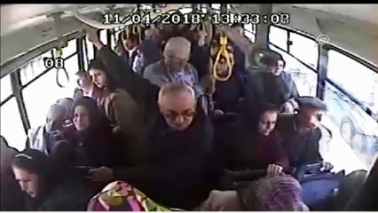 Rahatsızlanan kişi, halk otobüsüyle hastaneye kaldırıldı - SAMSUN