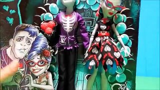 Exclusive Monster High Loves Not Dead Ghoulia & Slo Mo Toy Zombie Dolls Deboxing Review