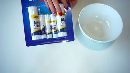 COME FARE LO SLIME CON LA COLLA STICK! SLIME SENZA BORACE,DETERSIVO. ANITAS STORIES