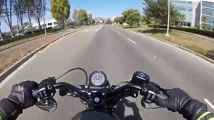 Harley Davidson Forty-Eight (48) - Test Ride - Fast & Furious