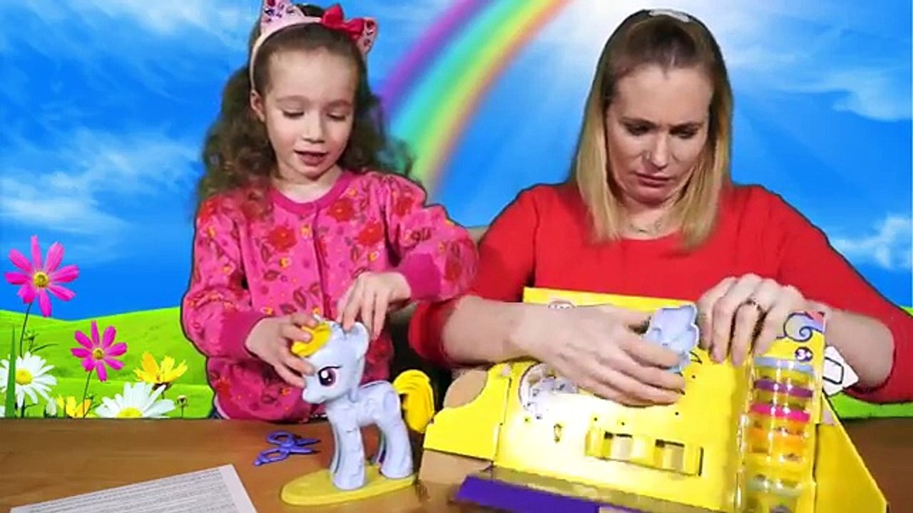 My Little Pony Play-Doh Rainbow Dash Style Salon Playset