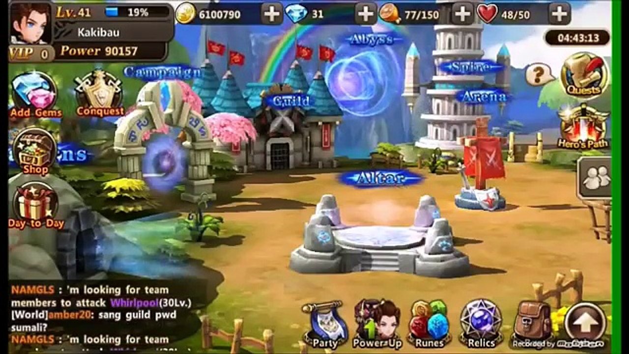 Shards of magic do not miss this daily chance to upgrade your hero