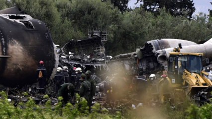 Over 250 dead as military plane crashes in Algeria