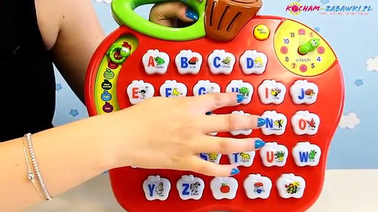 Preschool Learning Alphabet Apple / Jabłko z Literkowym Zoo - VTech - Trefl - 60136 - Recenzja