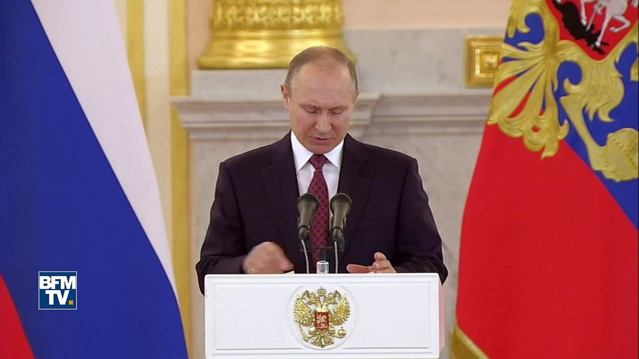 Vladimir Poutine espère que le "bon sens finira par l’emporter"