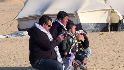 Gaza: des Palestiniens "résistent" avec le parkour