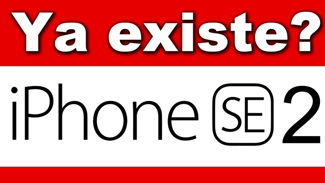 Ya existe? Iphone SE 2
