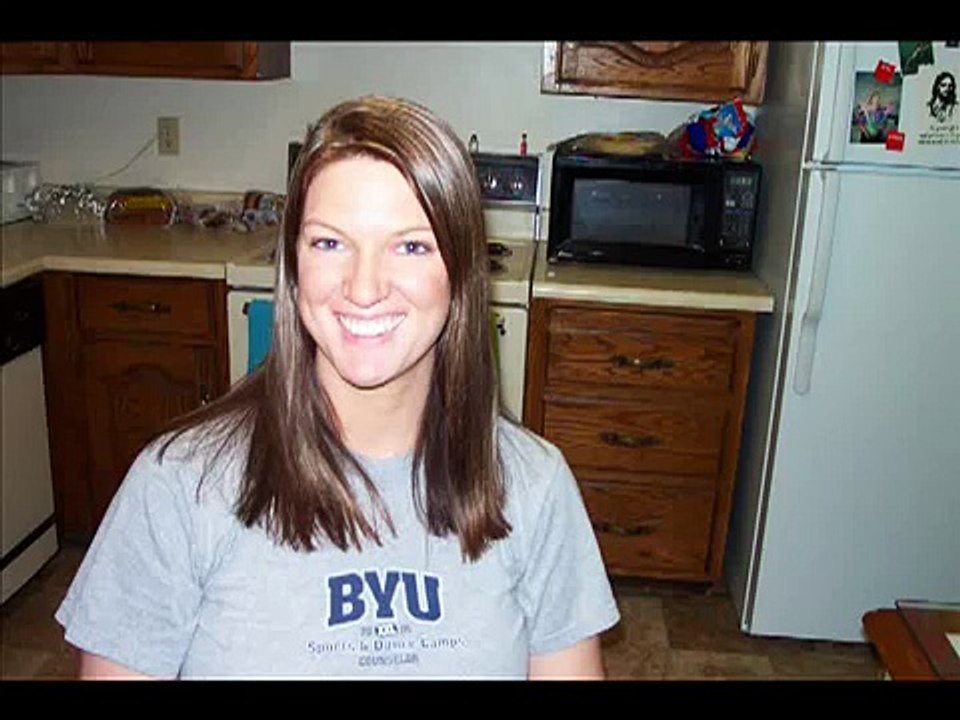 haircut on cute brunette from long to bob