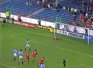 Manchester City - Crystal Palace 24-08-1991 Division One