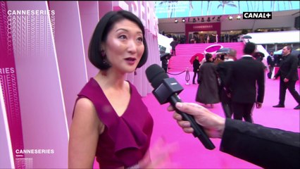 " C'est une vraie belle réussite" Fleur Pellerin au micro de Laurent Weil - CANNESERIES 2018