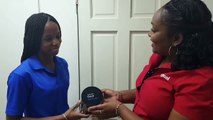 Rewards, Rewards! Larissa Dover won her way to a Samsung Gear S3, by ranking Number 1 in our Text To Win game.#WinnersWin#TexttoWin