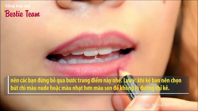 Thoải mái ăn uống bất chấp nhờ mẹo tô son không lo bị trôi