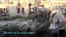 Sirios de Alepo se reapropian de la ciudad gracias al parkour