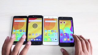 Moto C Plus Vs Redmi 4A vs Yureka Black vs Xiaomi Redmi 4 Comparison Review