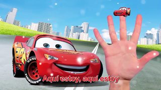 Spanish CARS Finger Family Cartoon Animation Nursery Rhyme