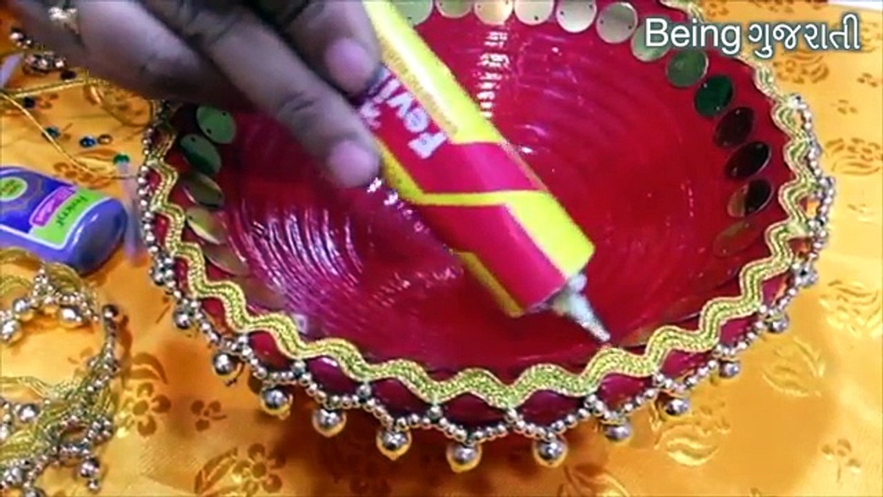 NAVARATRI DIYA MAKING