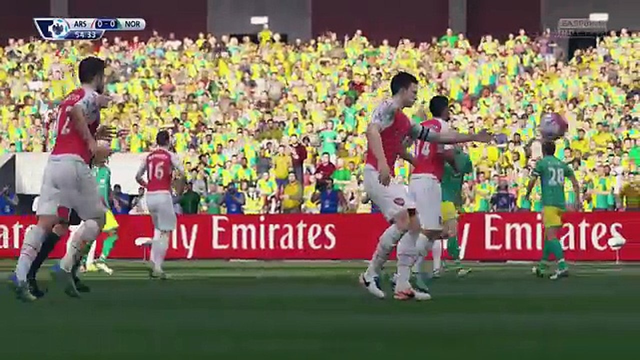 FIFA 16 - Arsenal vs. Norwich City @ Emirates Stadium