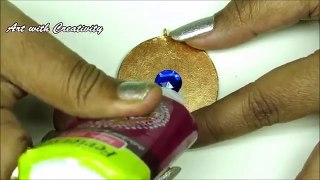 How to make Paper Earrings | made out of paper | Art with Creativity 114