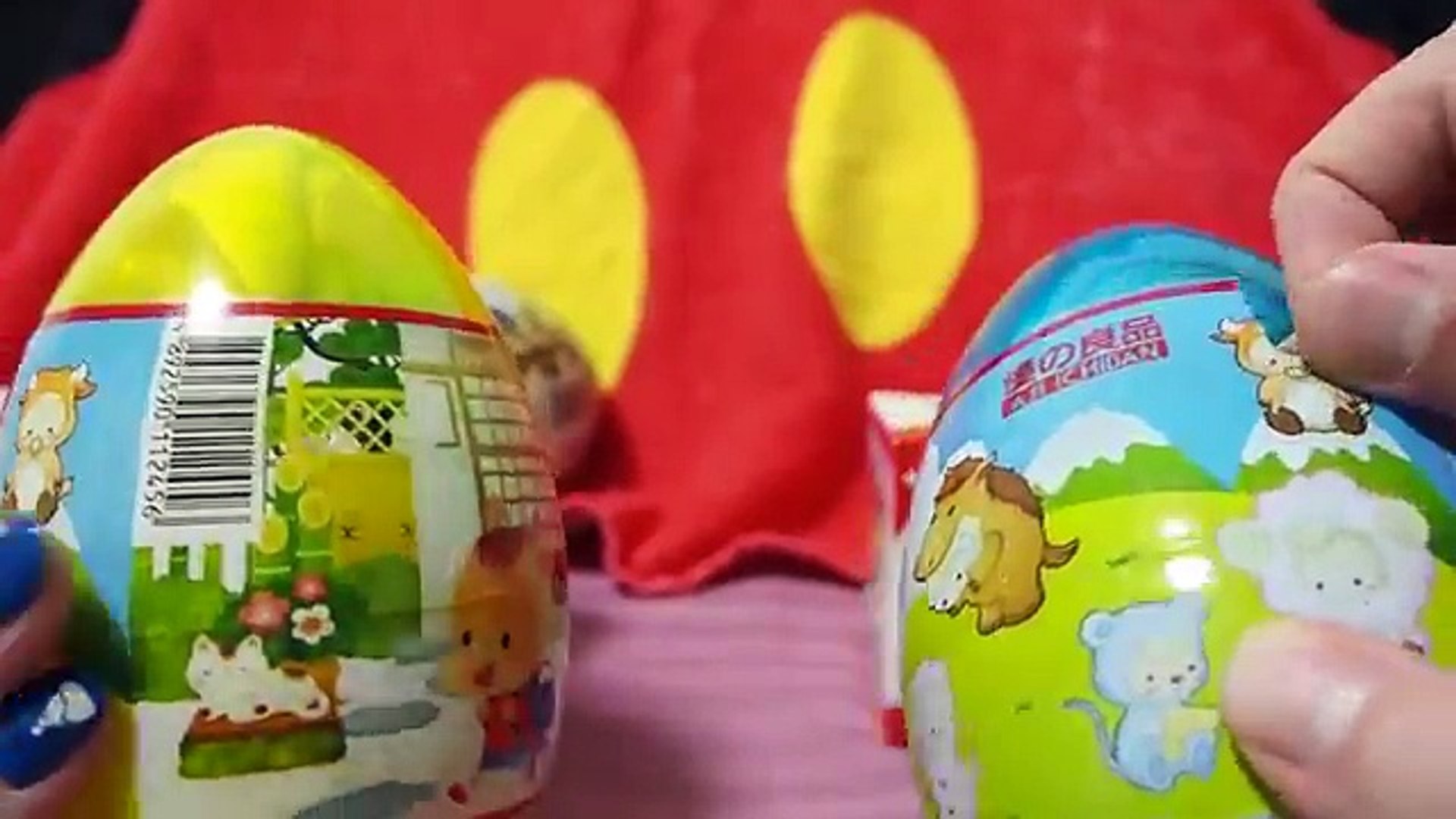 big egg with toys inside