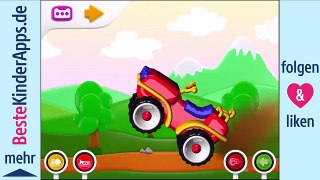 Spielzeugautos und Bagger - Build and Play 3D - App für Kinder