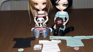 How to Make a Print Tee for your Pullip Doll