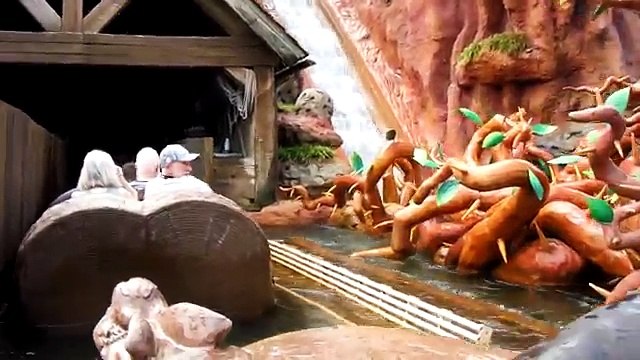 Splash Mountain, Magic Kingdom, Walt Disney World Orland, Front Seat POV new