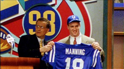 1998 NFL Draft: Peyton tells Colts, 'I'll kick your butt' if you don't select me