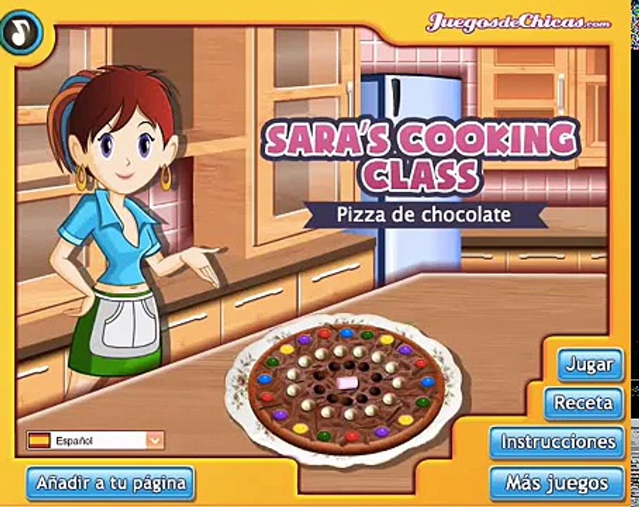 Pizza de Chocolate | Juegos de cocina con Sara